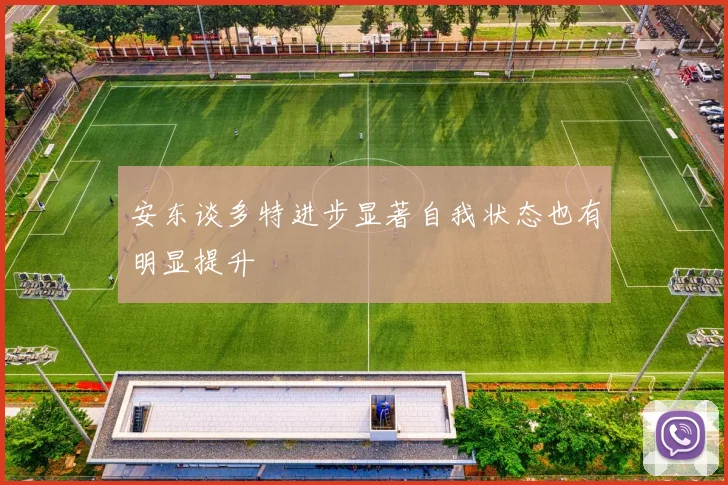 安东谈多特进步显著自我状态也有明显提升